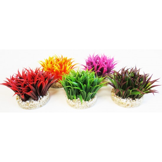 Artificial plant for aquarium Aqua Deluxe Grass 7cm - 380292