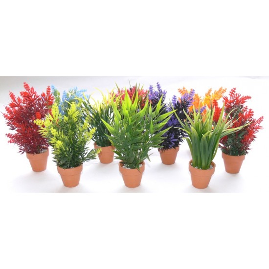 Artificial plant for aquarium Aquaplant Small In Pot 18cm- 349716