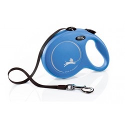 flexi New Classic Large  - 8m tape, max 50 kg, blue