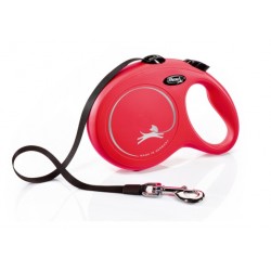 flexi New Classic Large  - 8m tape, max 50 kg, red