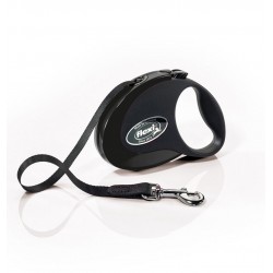 flexi Style S - 3m tape, up to 12kg, black