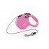 flexi New Classic XS - 3m rope, max 8kg, pink