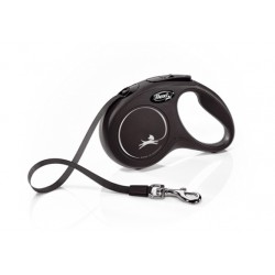 flexi New Classic XS - 3m tape, max 12kg, black
