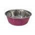 anipro Hermosa No Slip metal bowl pink 17 cm, 0.8 l